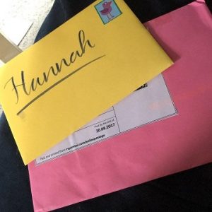 Letters from Hannah's penpals